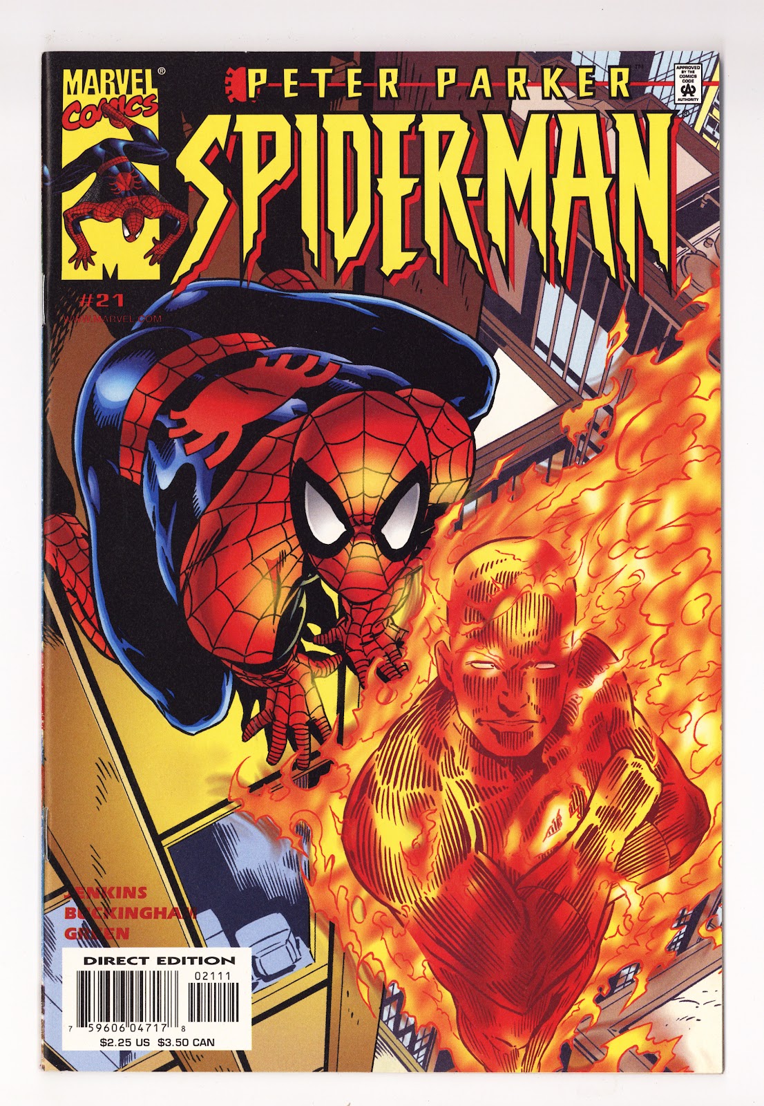 Peter Parker: Spider-Man 21 High Grade (2000) Direct Edition 