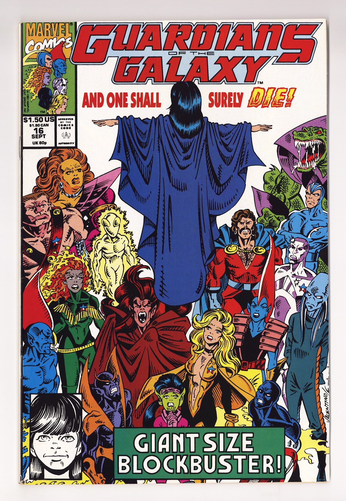 Guardians of the Galaxy Vol 1 16  Mid Grade   (1991)     