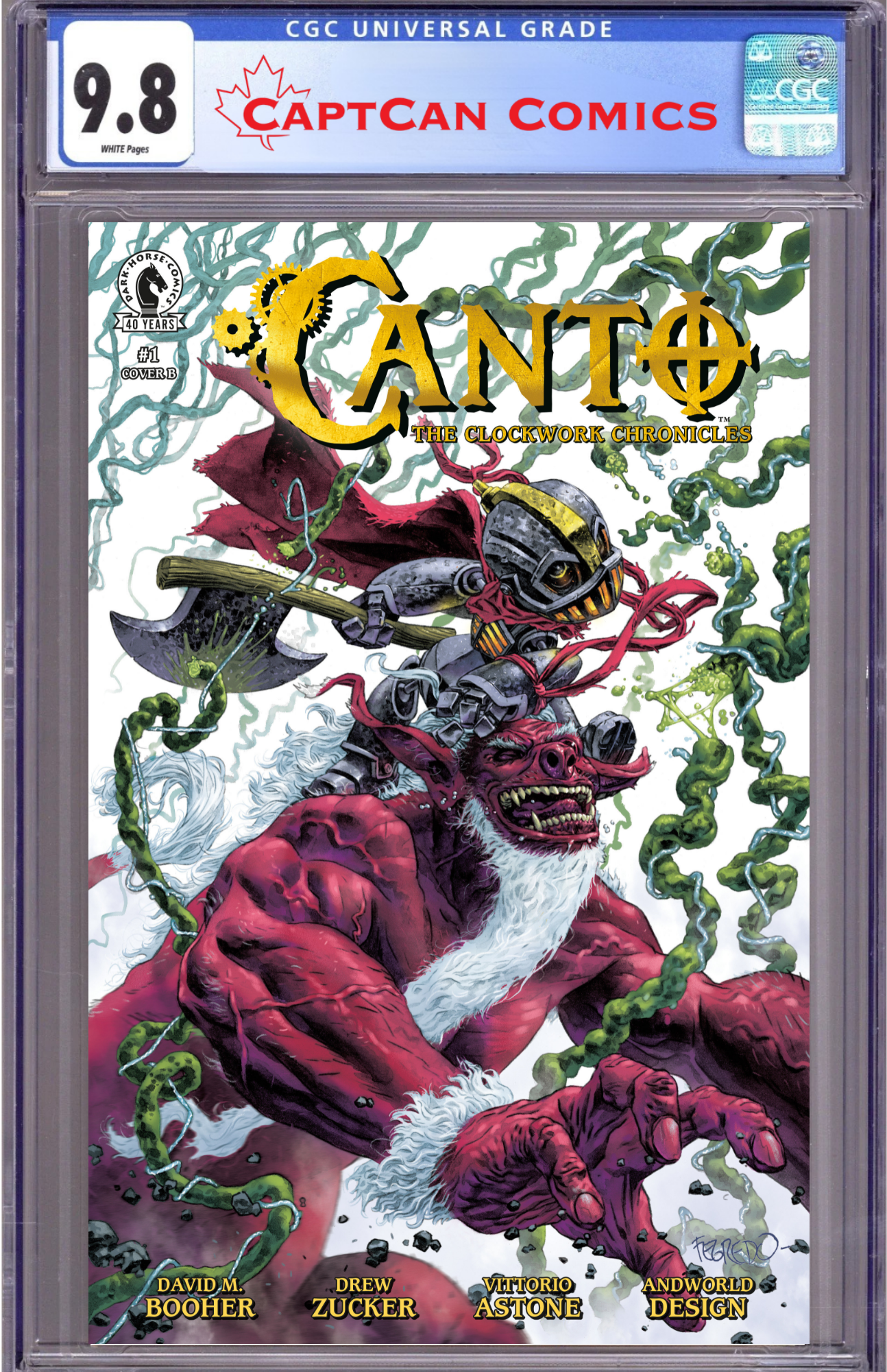 CANTO: THE CLOCKWORK CHRONICLES #1 (CVR B) (DUNCAN FEGREDO)