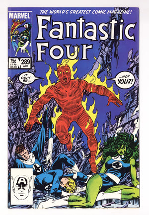 Fantastic Four Vol 1 289 Mid Grade (1986)