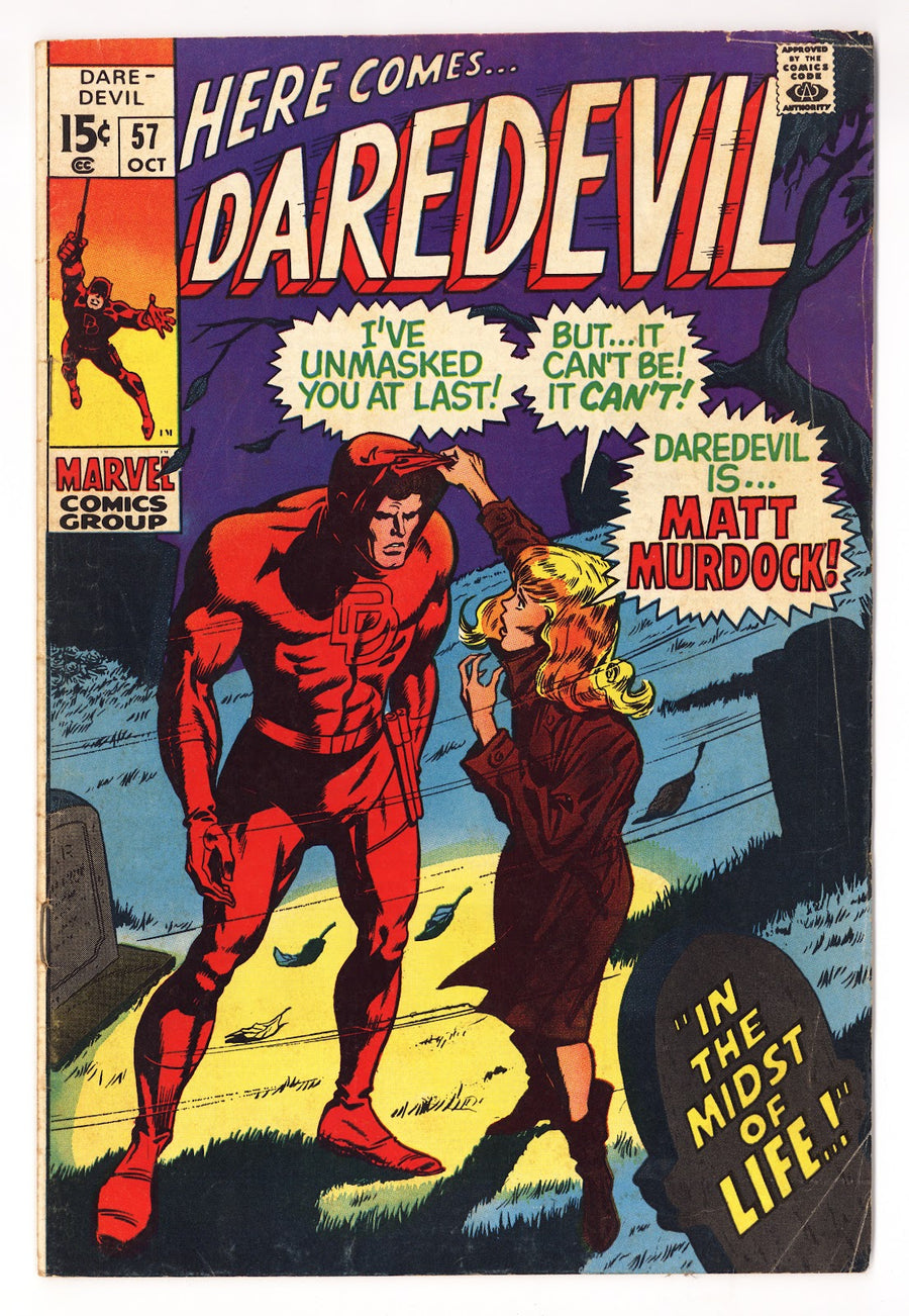 Daredevil Vol 1 57  VG+ (4.5)   (1969)