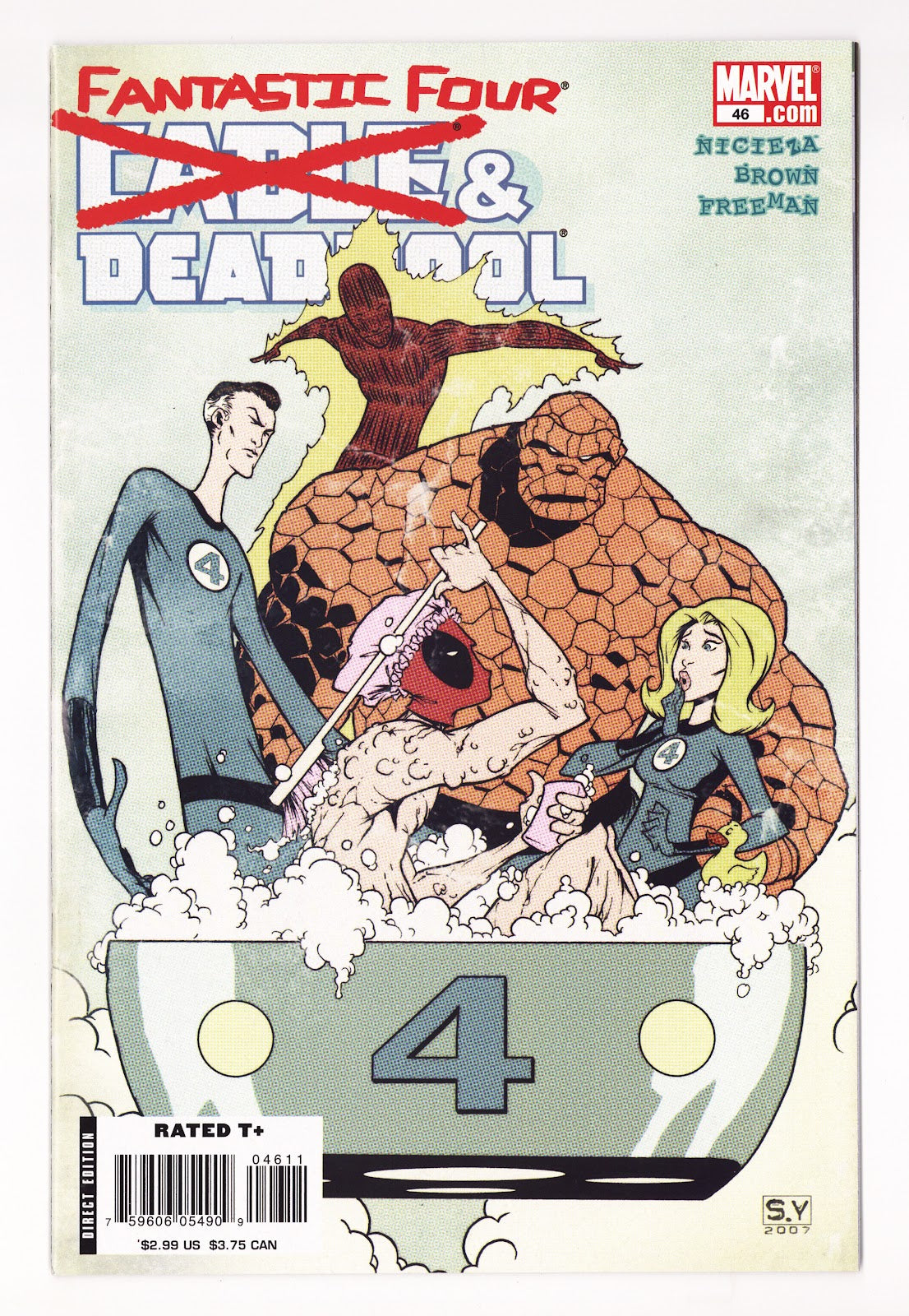 Cable & Deadpool   46  High Grade   (2007)     