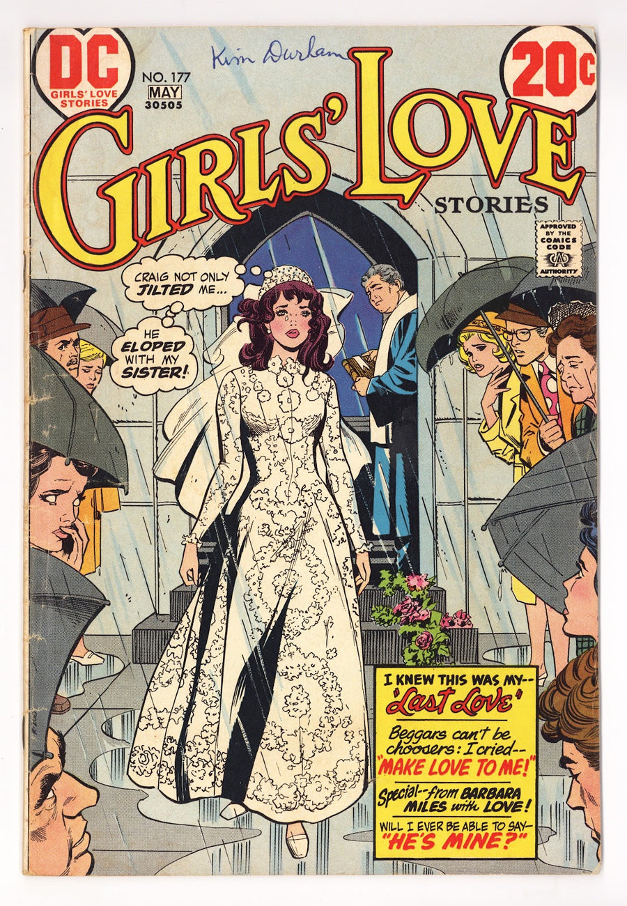 Girls' Love Stories 177 VG- (3.5) (1973) 