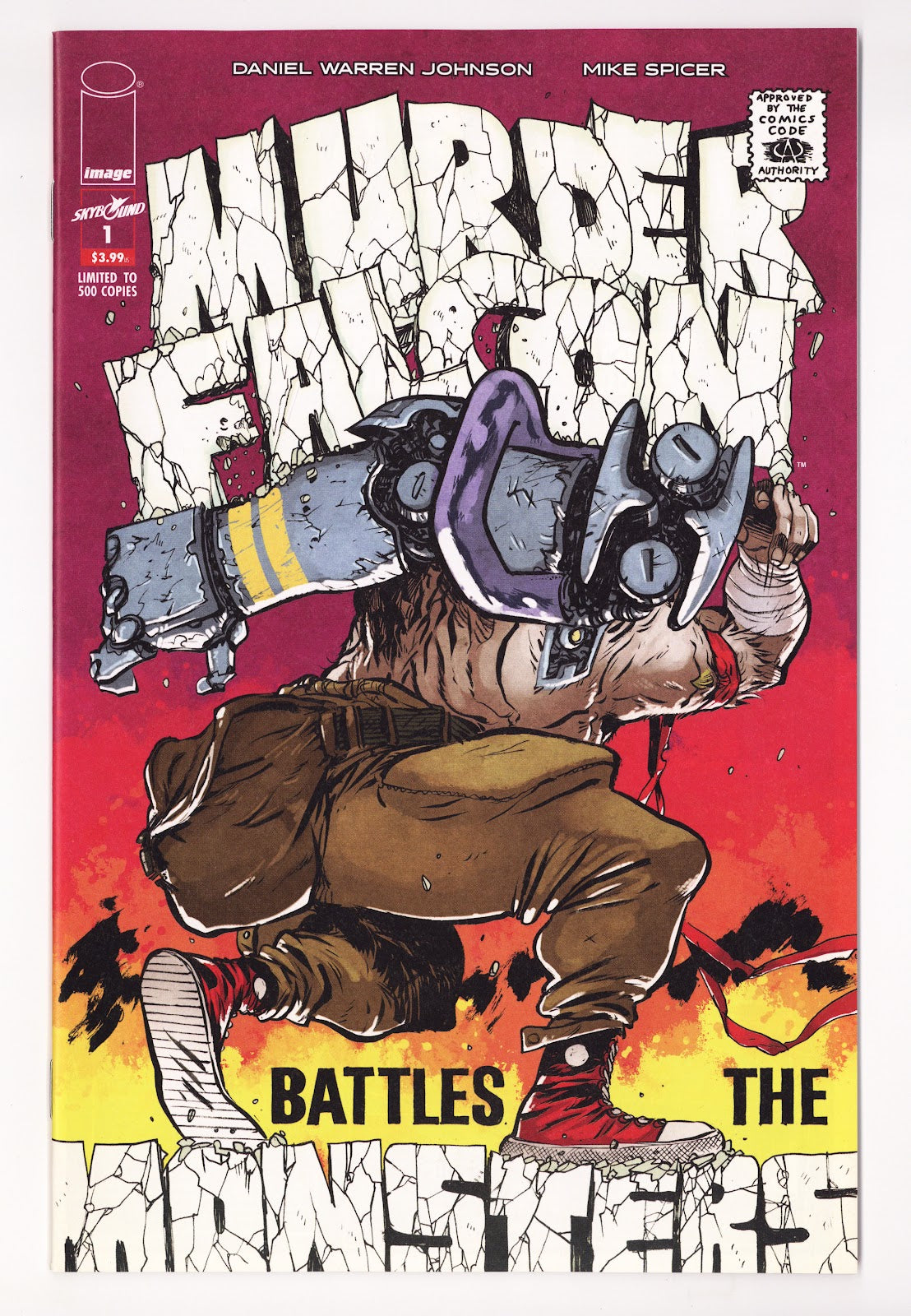 Murder Falcon 1 NM (9.4) (2018) Johnson Homage Exclusive Variant 