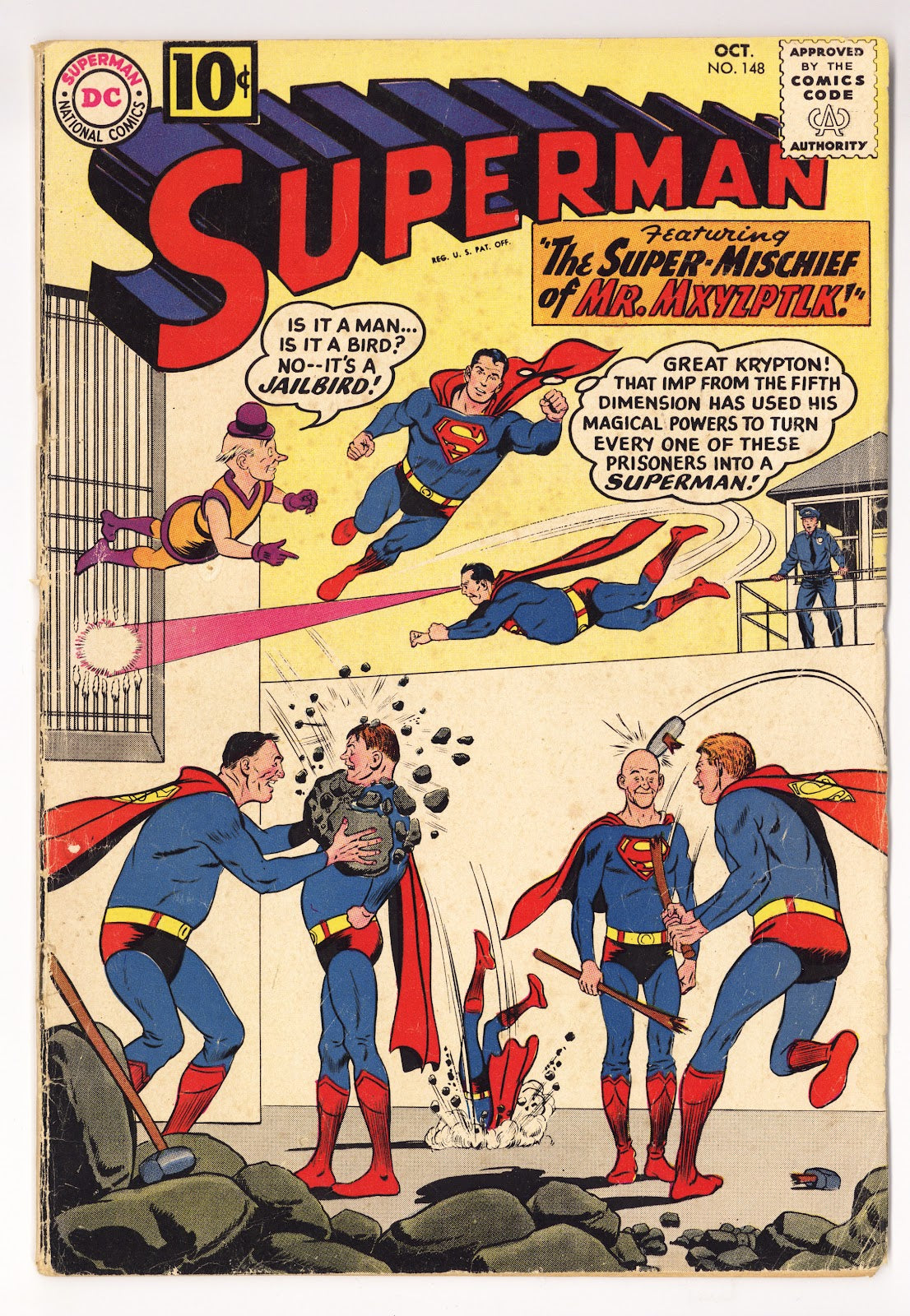 Superman Vol 1 148  VG- (3.5)   (1961)     