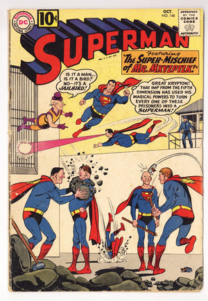 Superman Vol 1 148  VG- (3.5)   (1961)