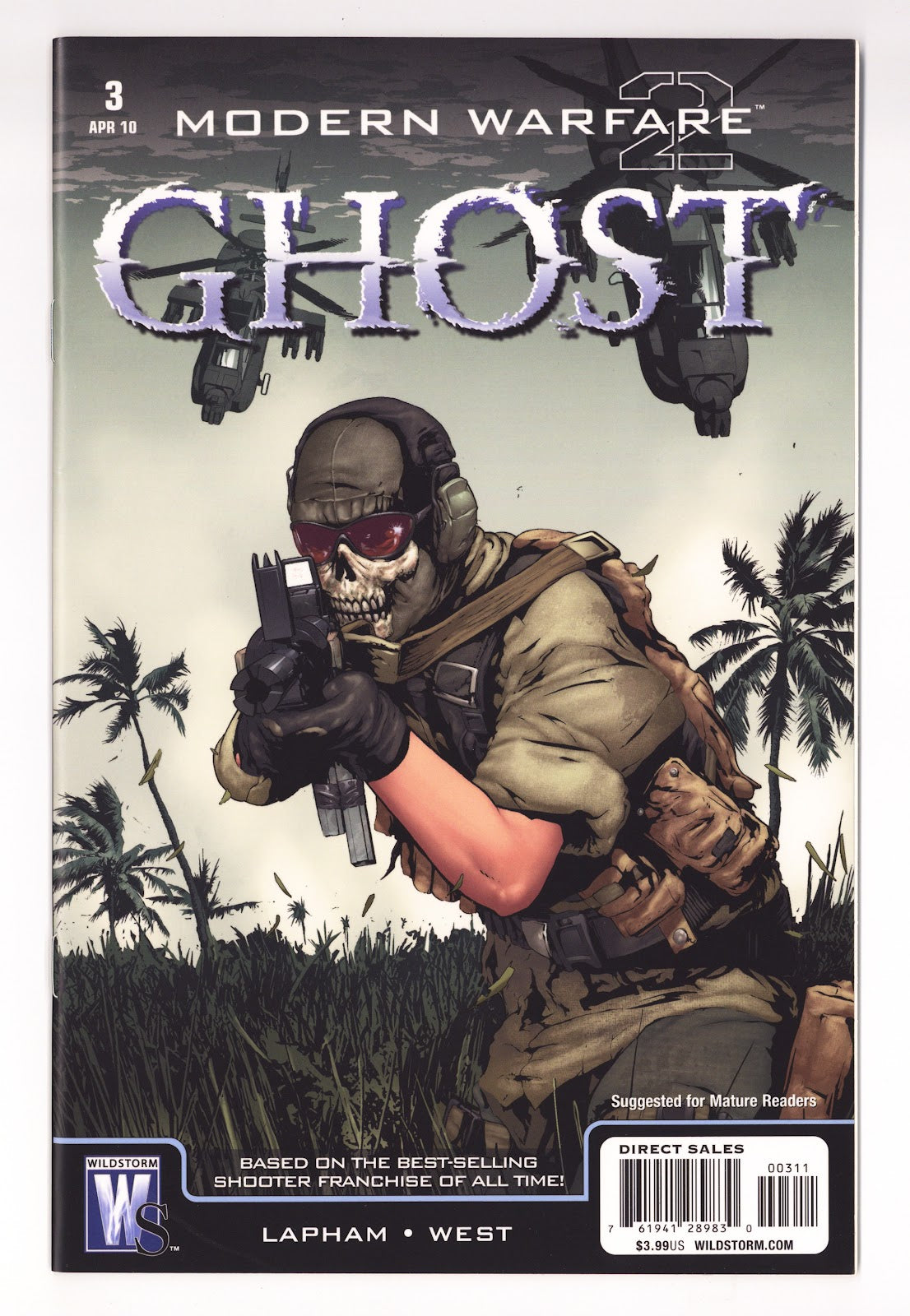 Modern Warfare 2: Ghost   3  NM- (9.2)   (2010)     
