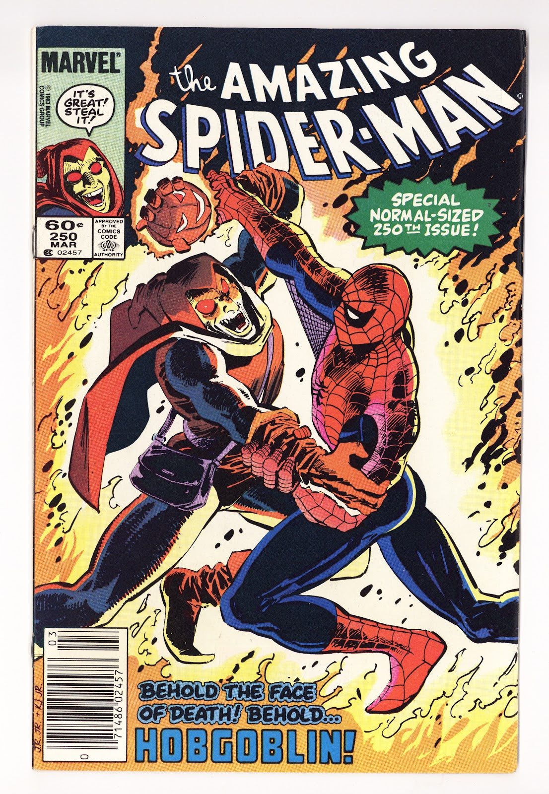 The Amazing Spider-Man Vol 1 250  VF- (7.5)   (1984)   Newsstand