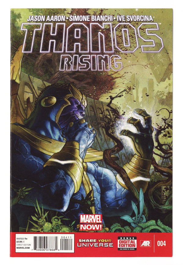 Thanos Rising   4  High Grade   (2013)   Direct Edition