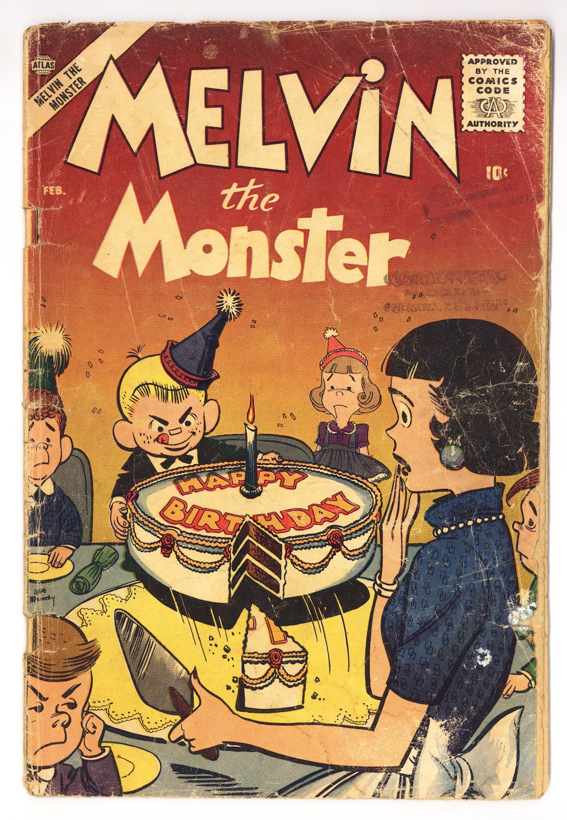 Melvin the Monster Vol 1 4  FR (1.0)   (1957)     