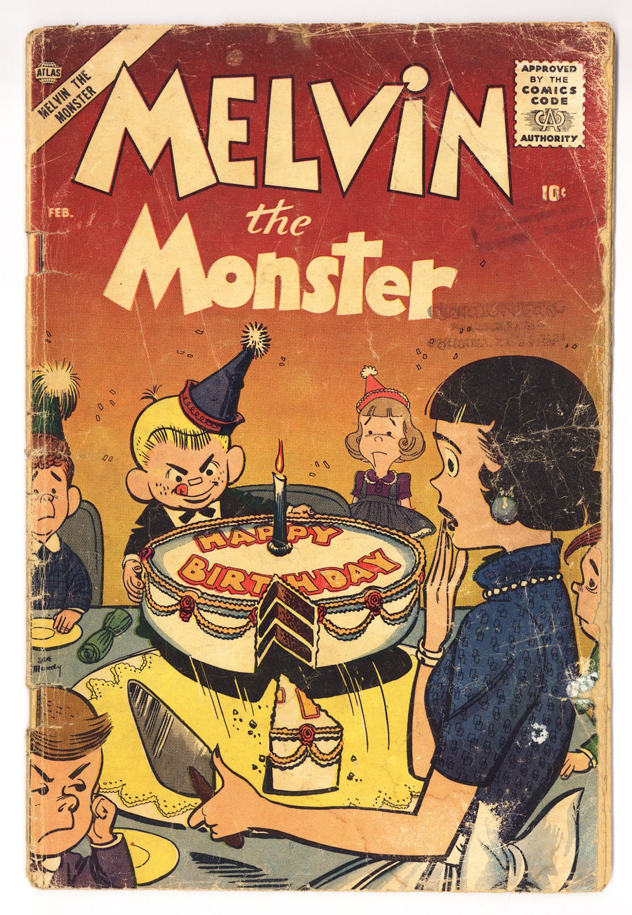 Melvin the Monster Vol 1 4  FR (1.0)   (1957)     