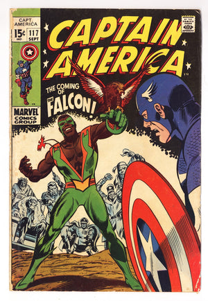 Captain America Vol 1 117 GD/VG (3.0) (1969)