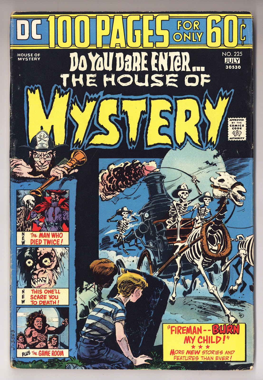 House of Mystery Vol 1 225 FN (6.0) (1974) 