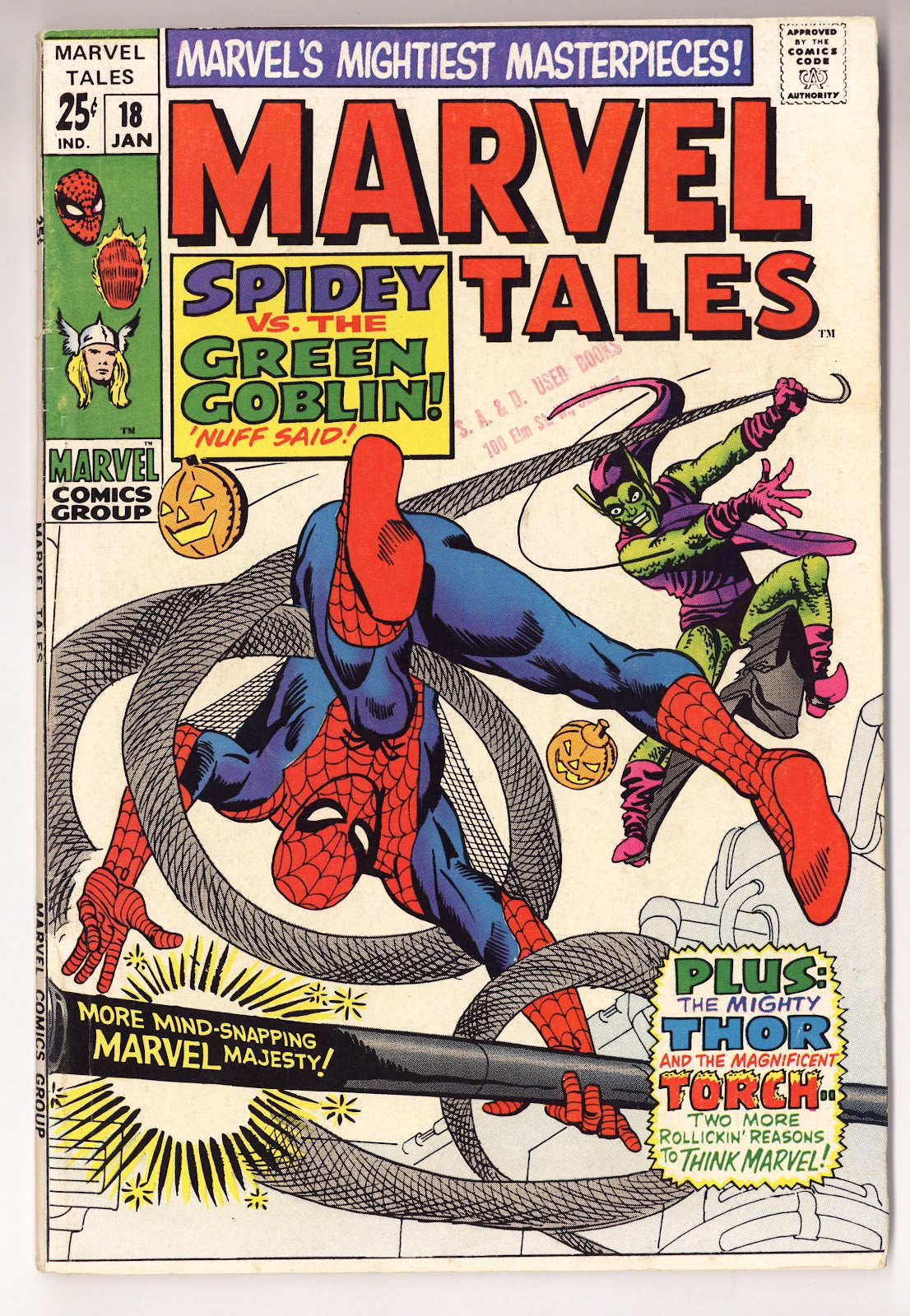 Marvel Tales Vol 2 18  FN (6.0)   (1969)     