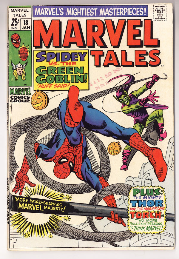 Marvel Tales Vol 2 18  FN (6.0)   (1969)