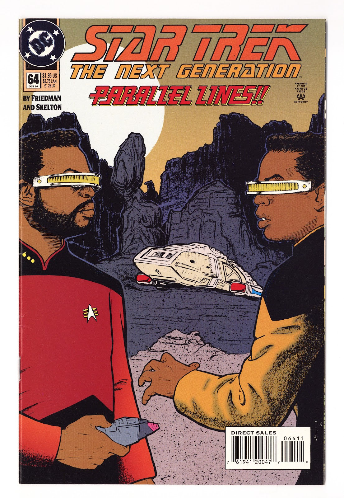 Star Trek: The Next Generation Vol 2 64  Mid Grade   (1994)