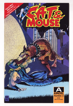 Cat & Mouse Vol 2 5 Mid Grade (1990)