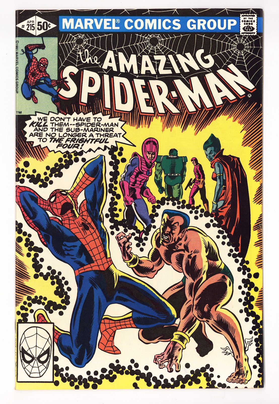 The Amazing Spider-Man Vol 1 215 VF/NM (9.0) (1981)  
