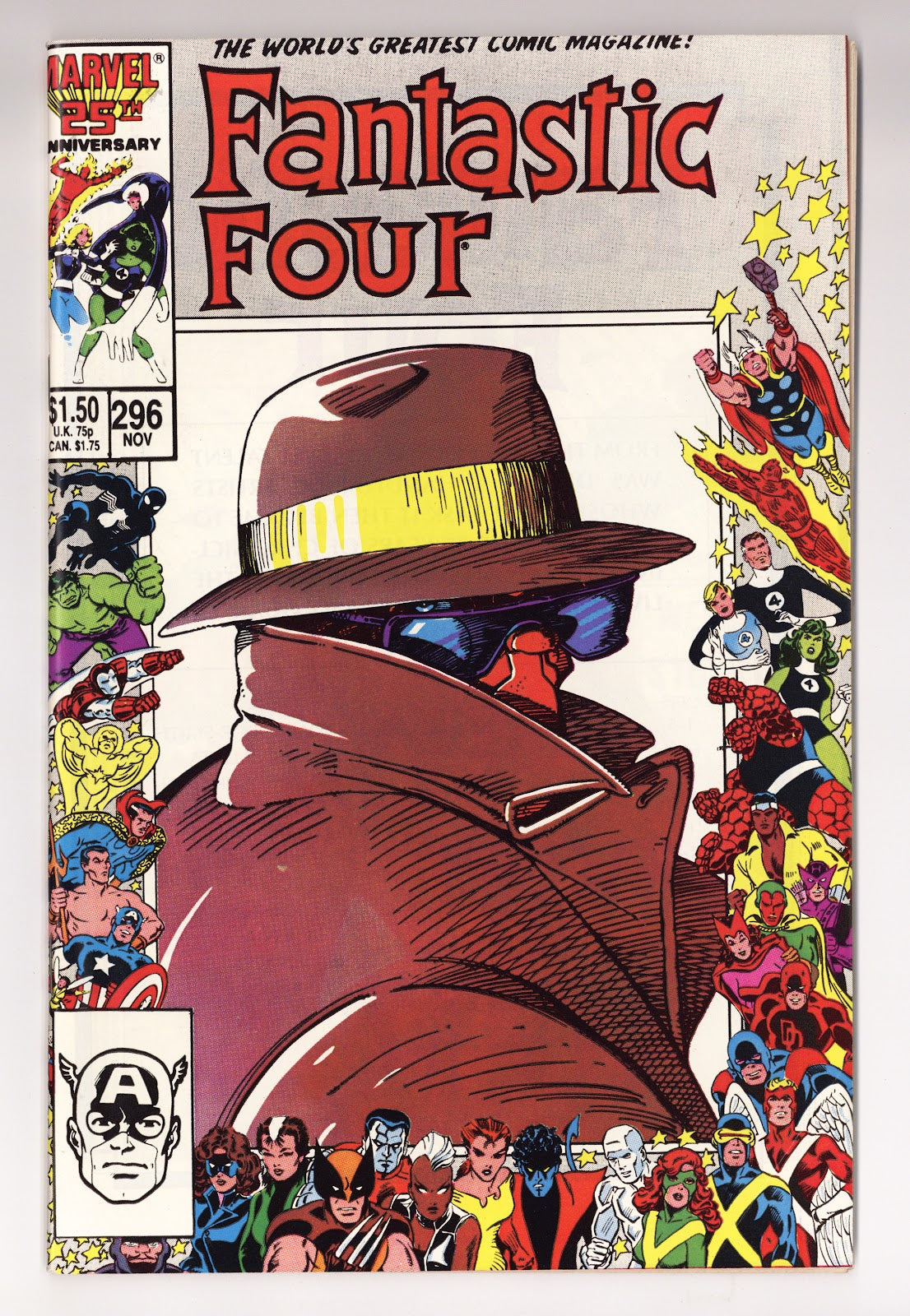 Fantastic Four Vol 1 296 High Grade (1986) 