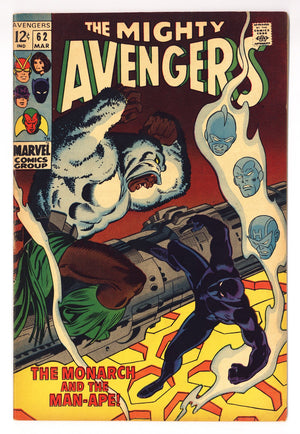 The Avengers Vol 1 62 FN/VF (7.0) (1969)