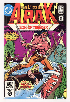 Arak / Son of Thunder Vol 1 1  High Grade   (1981)