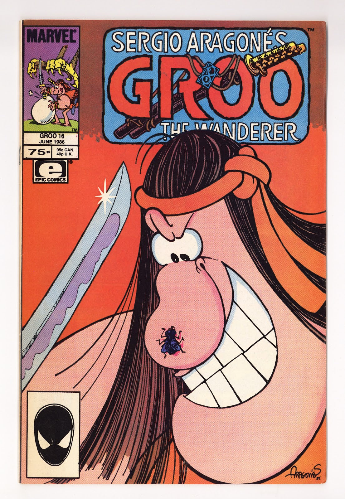 Sergio Aragones Groo the Wanderer Vol 2 16  Mid Grade   (1986)