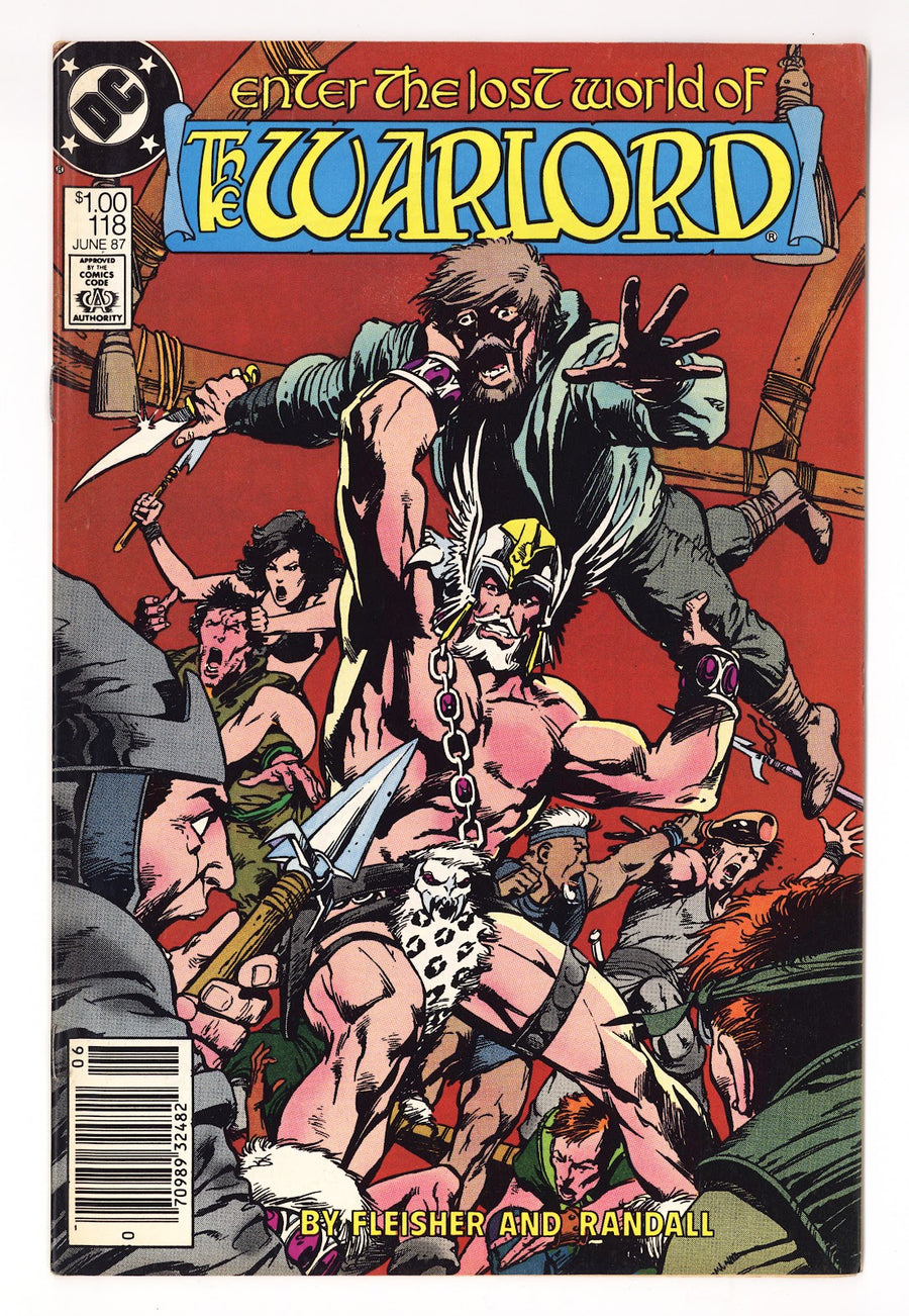 Warlord Vol 1 118  Mid Grade   (1987)   Canadian Price Variant
