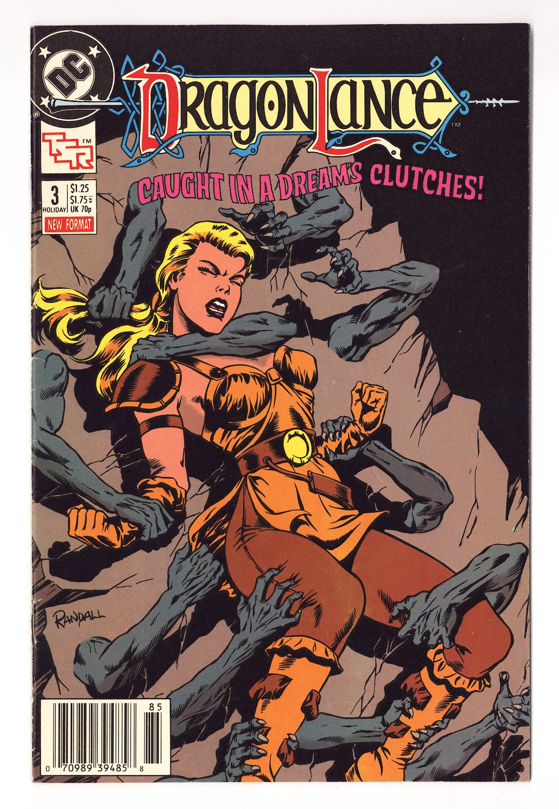 Dragonlance Comic Book   3  Mid Grade   (1988)   Newsstand
