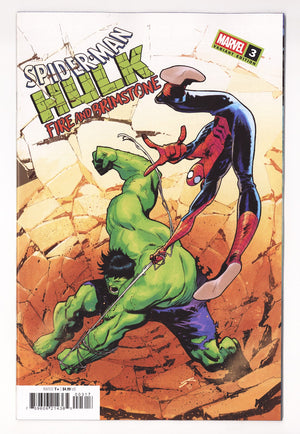 Spider-Man / Hulk: Fire and Brimstone #3 NM (9.4) (2026) Kumar Incentive