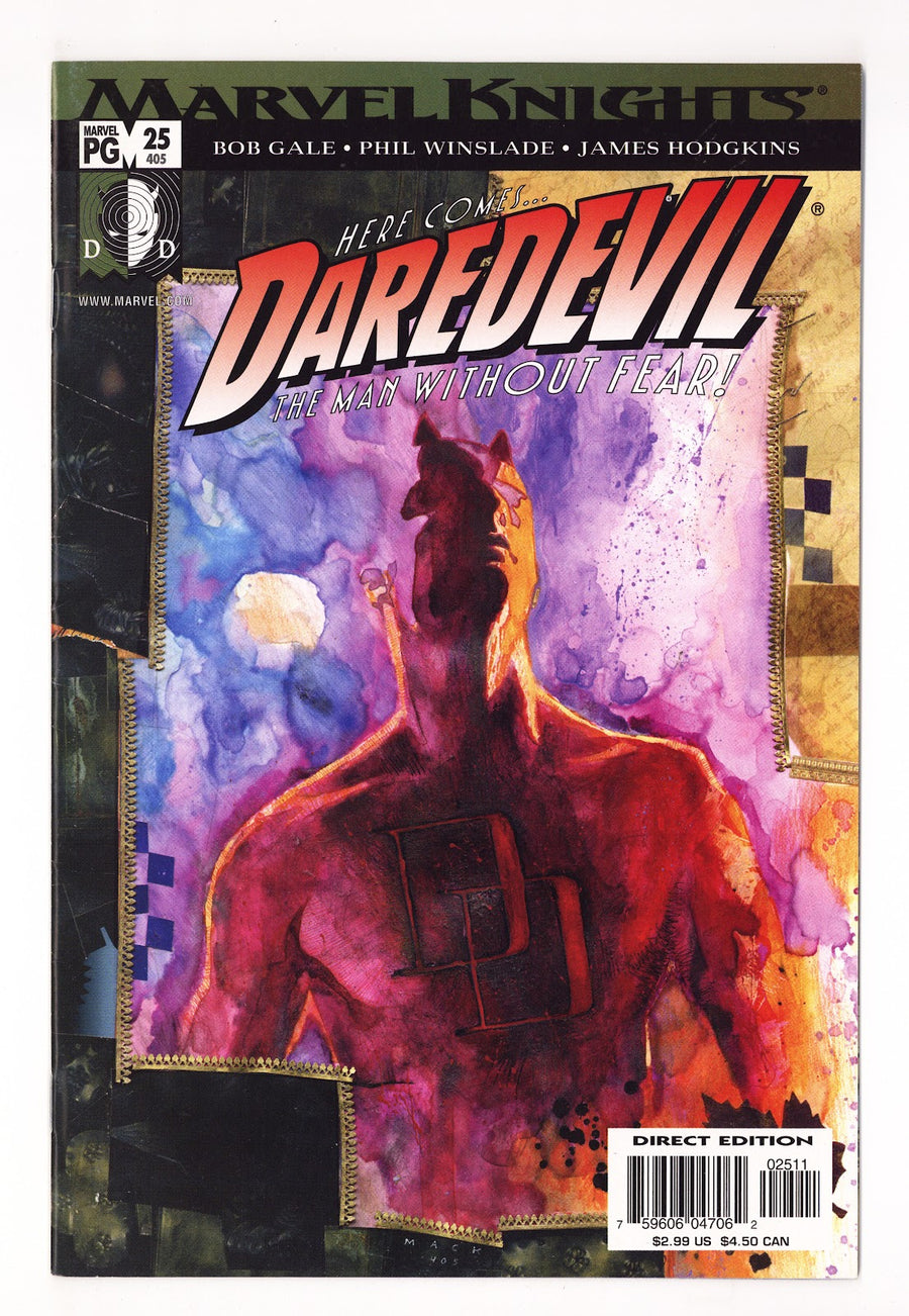 Daredevil Vol 2 25 (405)  Mid Grade   (2001)