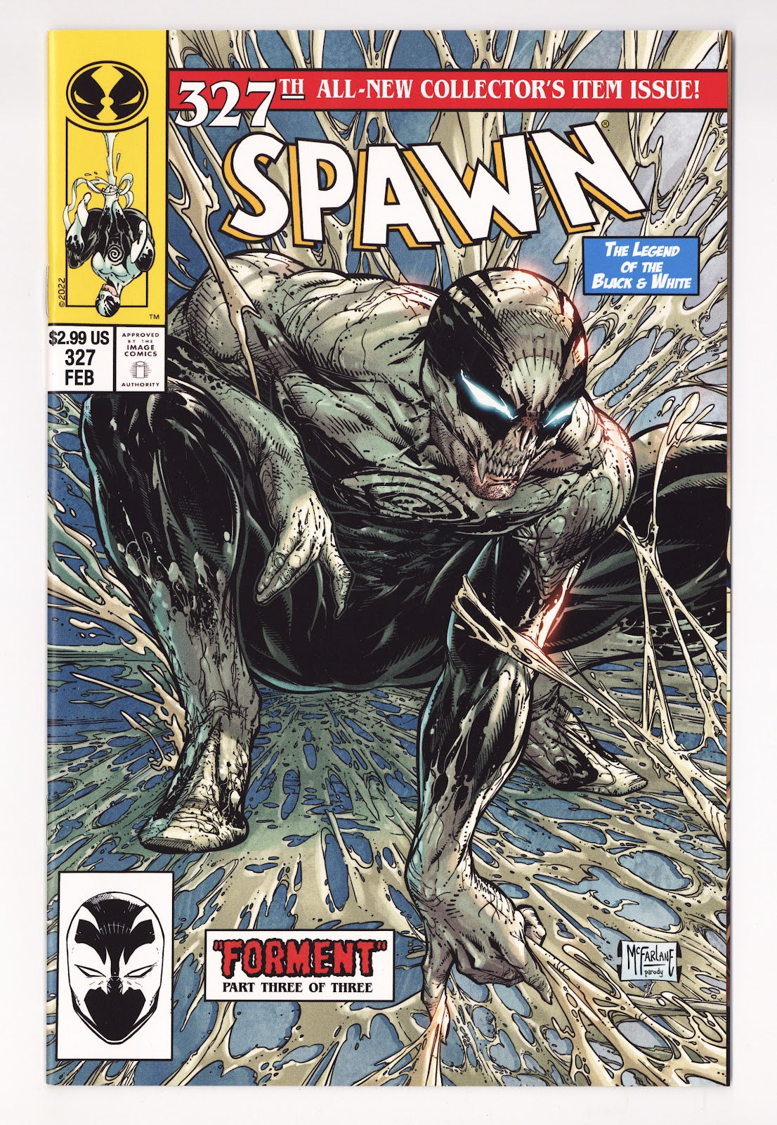 Spawn 327 High Grade (2022) McFarlane Variant 
