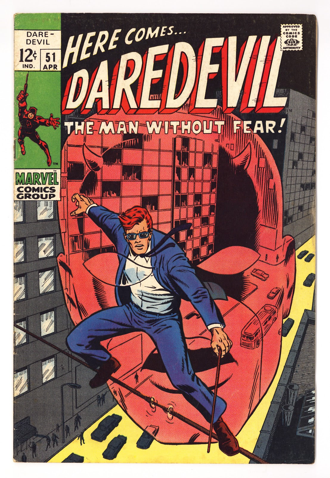 Daredevil Vol 1 51 VG/FN (5.0) (1969) 