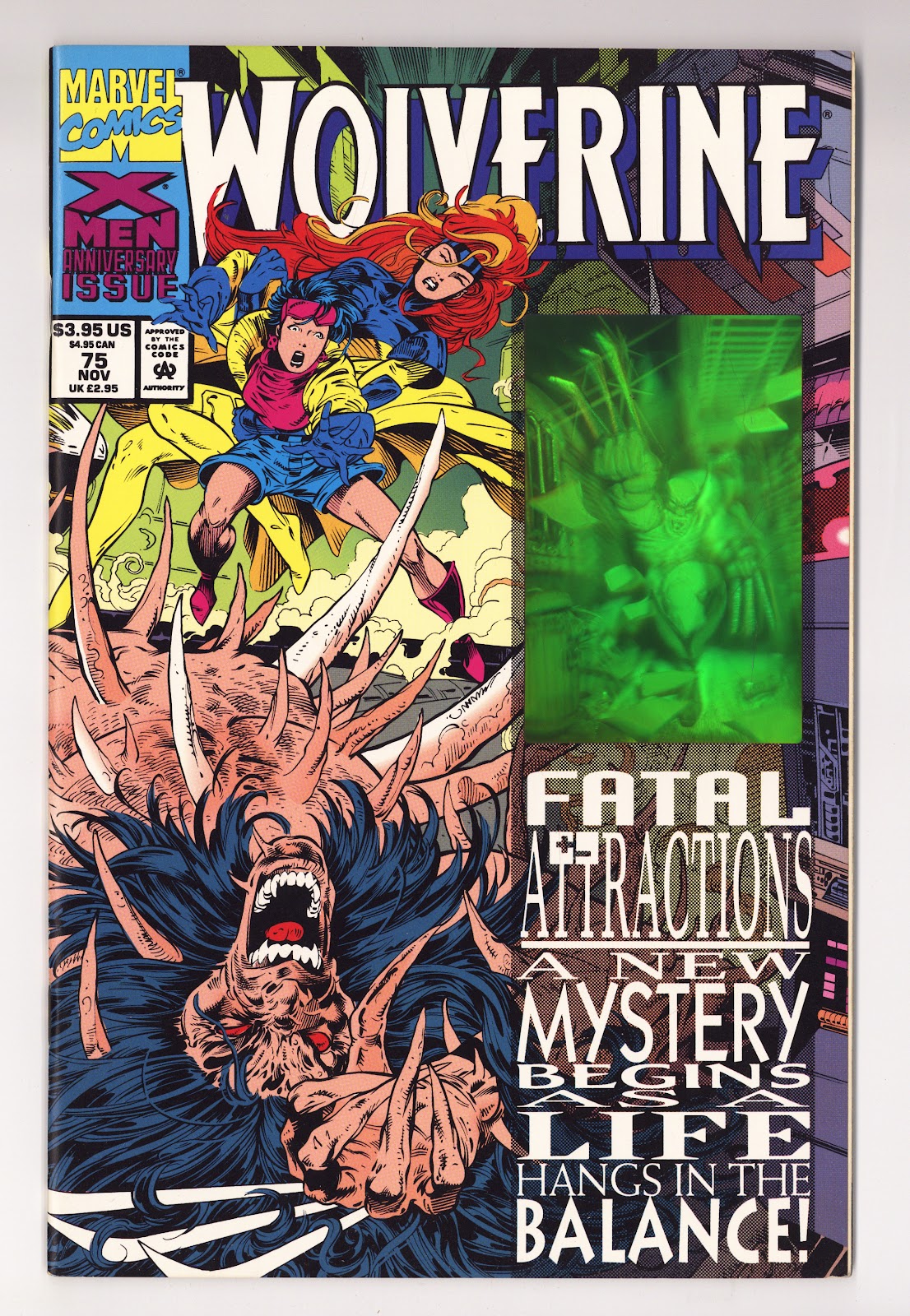 Wolverine Vol 2 75  High Grade   (1993)     
