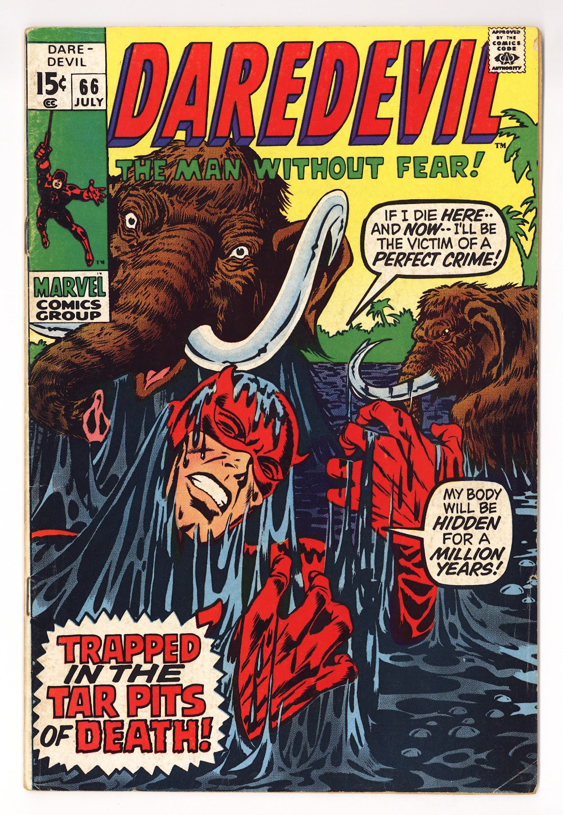 Daredevil Vol 1 66 VG+ (4.5) (1970) 