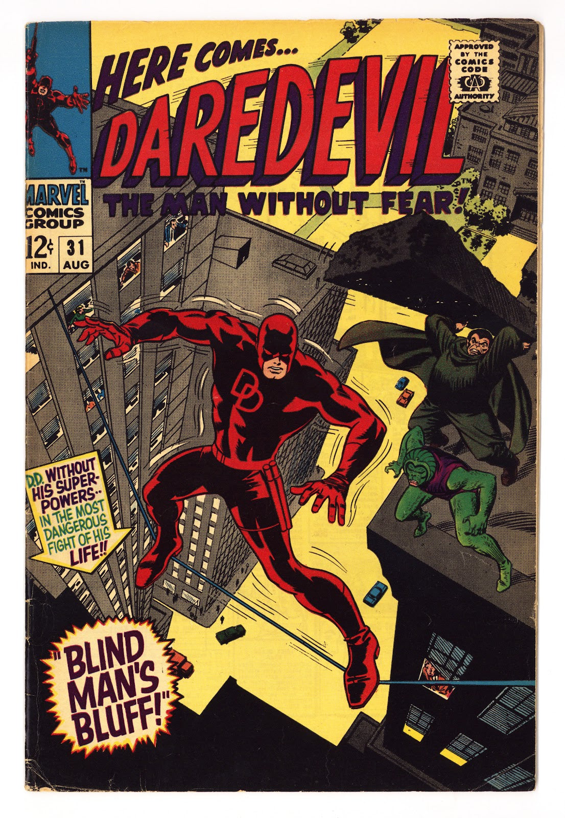 Daredevil Vol 1 31  FN- (5.5)   (1967)