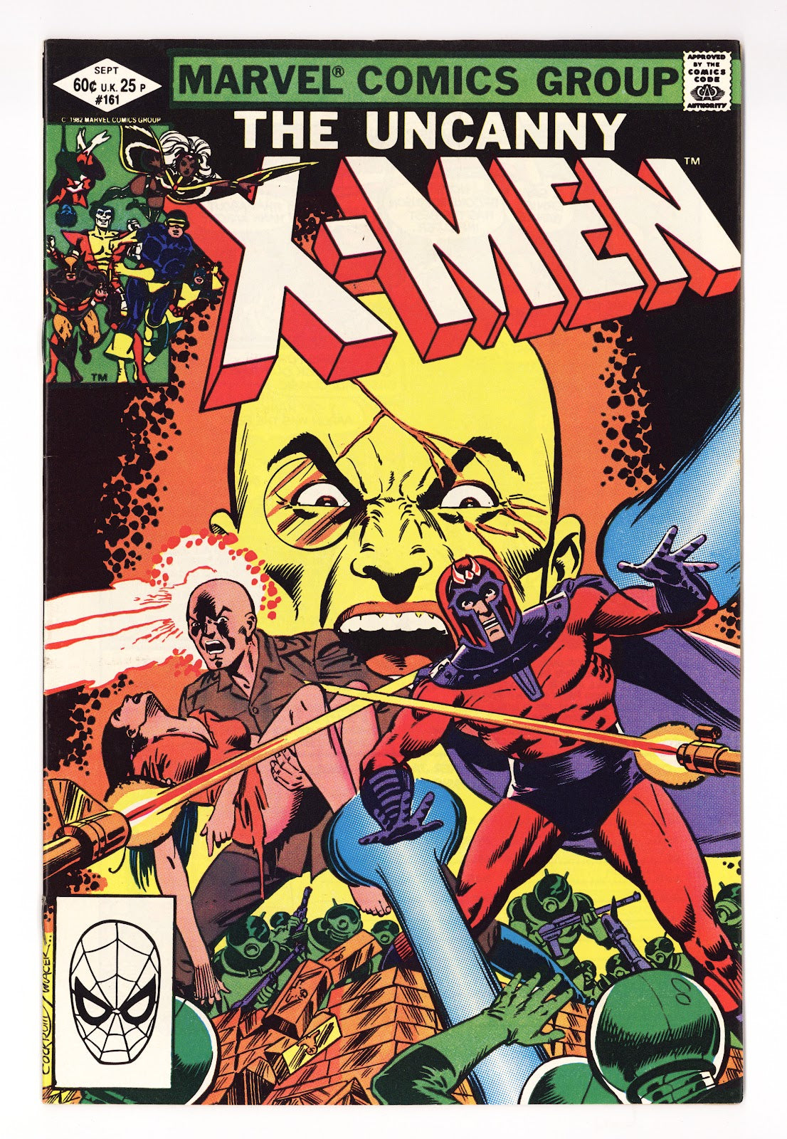 The Uncanny X-Men Vol 1 161  VF (8.0)   (1982)     