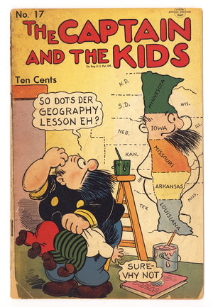 The Captain and the Kids   17  GD+ (2.5)   (1949)