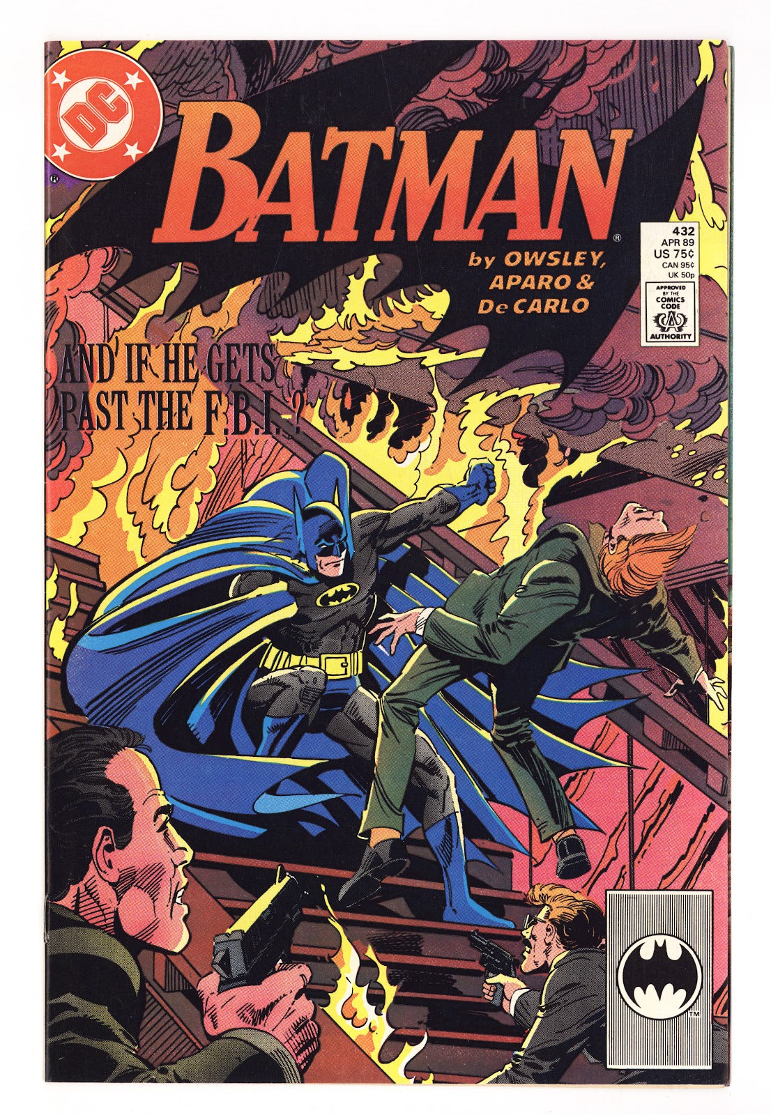 Batman Vol 1 432  High Grade   (1989)   Direct  