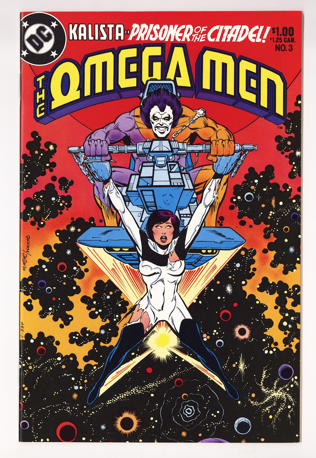 The Omega Men Vol 1 3  VF/NM (9.0)   (1983)