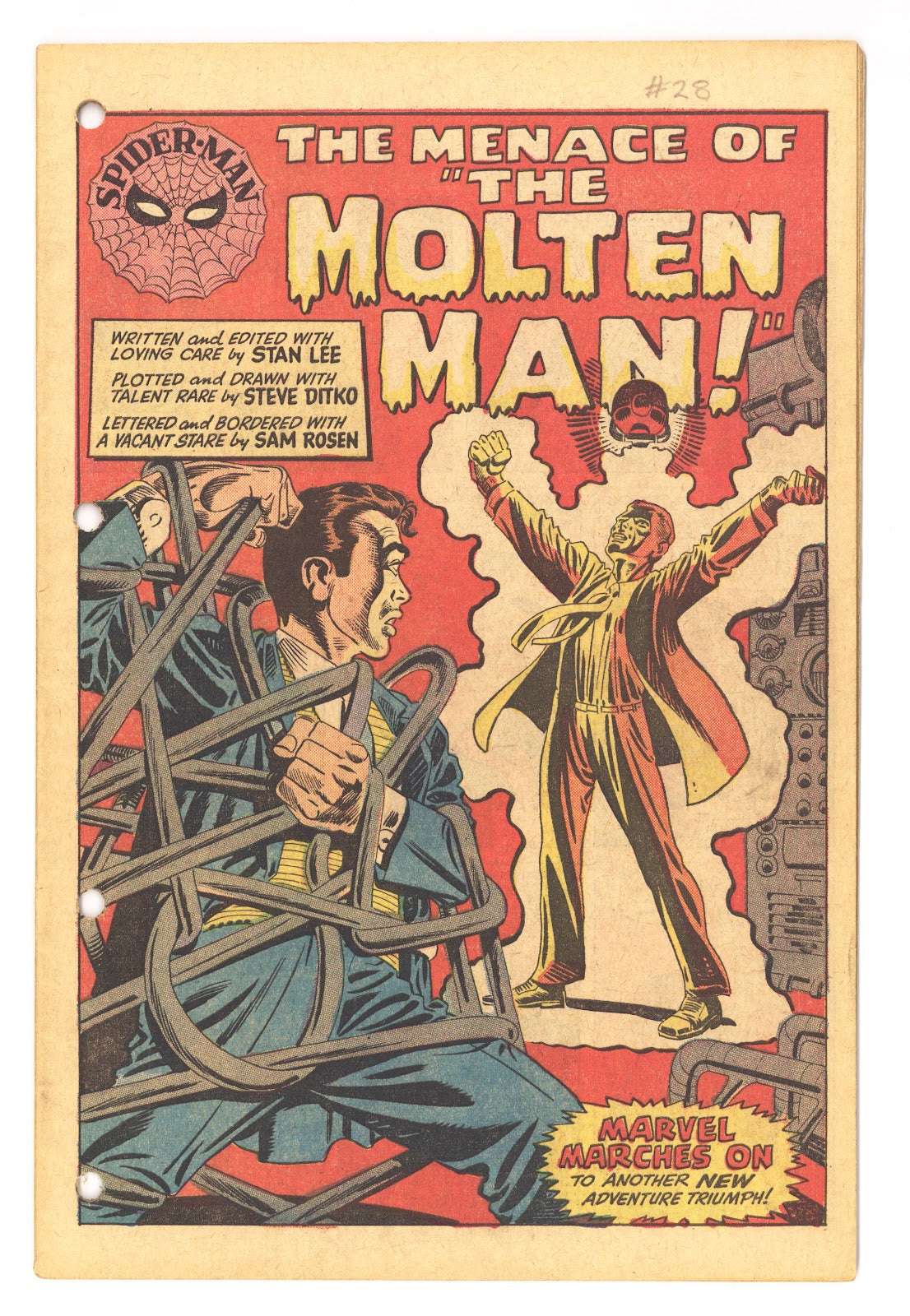 The Amazing Spider-Man Vol 1 28 Coverless (1965) 