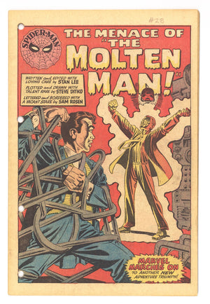 The Amazing Spider-Man Vol 1 28 Coverless (1965)