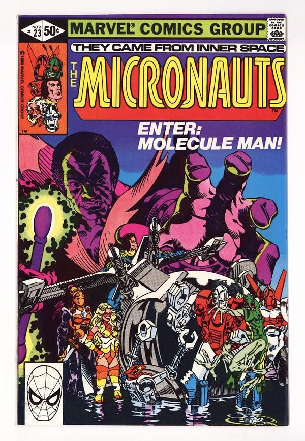 Micronauts Vol 1 23  High Grade   (1980)