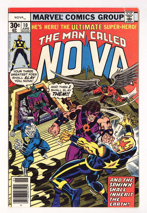 Nova Vol 1 10  Mid Grade   (1977)   30¢