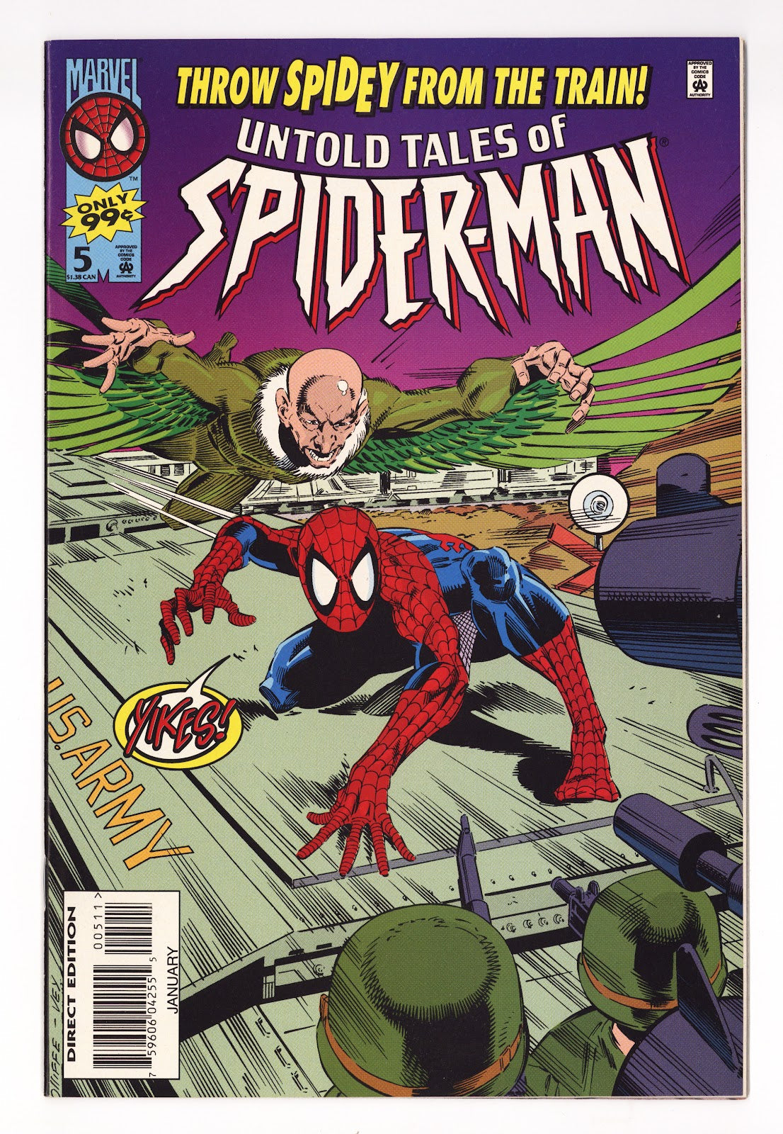 Untold Tales of Spider-Man 5 High Grade (1996) 