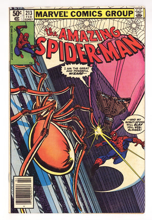The Amazing Spider-Man Vol 1 213  Low Grade   (1981)   Newsstand