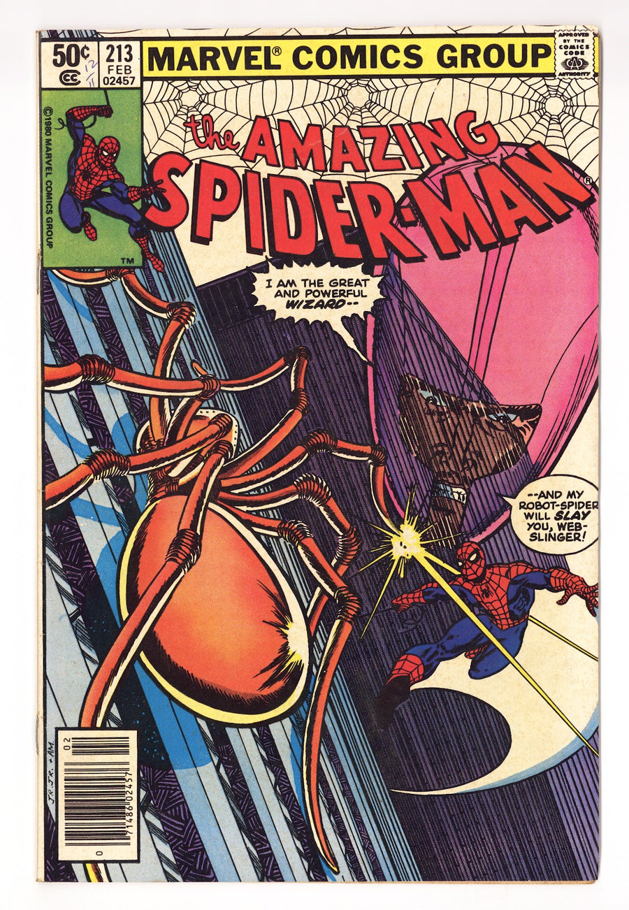 The Amazing Spider-Man Vol 1 213  Low Grade   (1981)   Newsstand