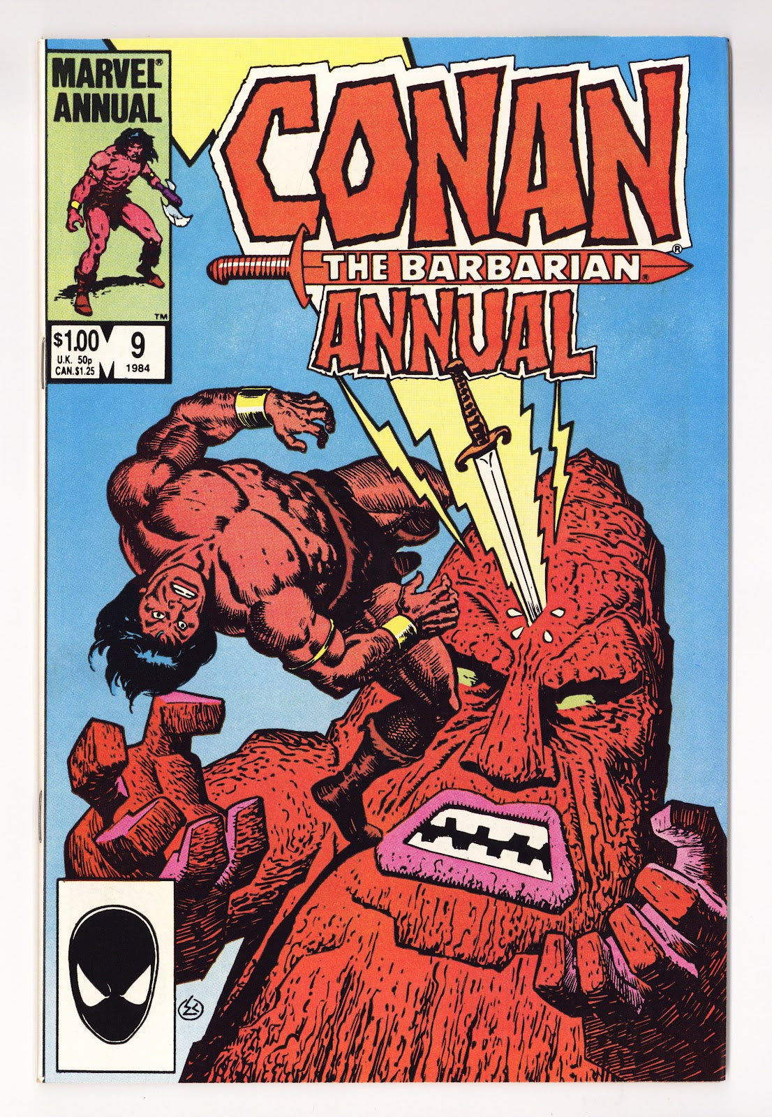 Conan Annual   9  High Grade   (1984)   Direct  