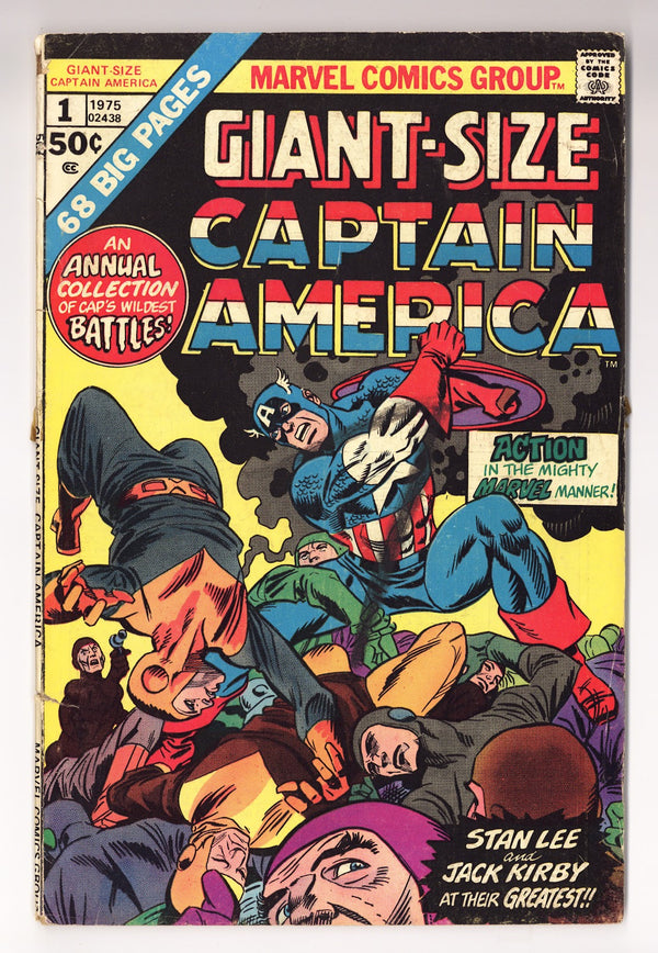 Giant-Size Captain America Vol 1 1  GD/VG (3.0)   (1975)