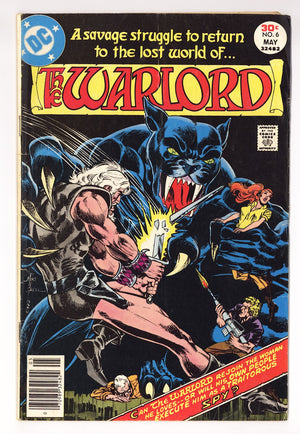 Warlord Vol 1 6  Low Grade   (1977)