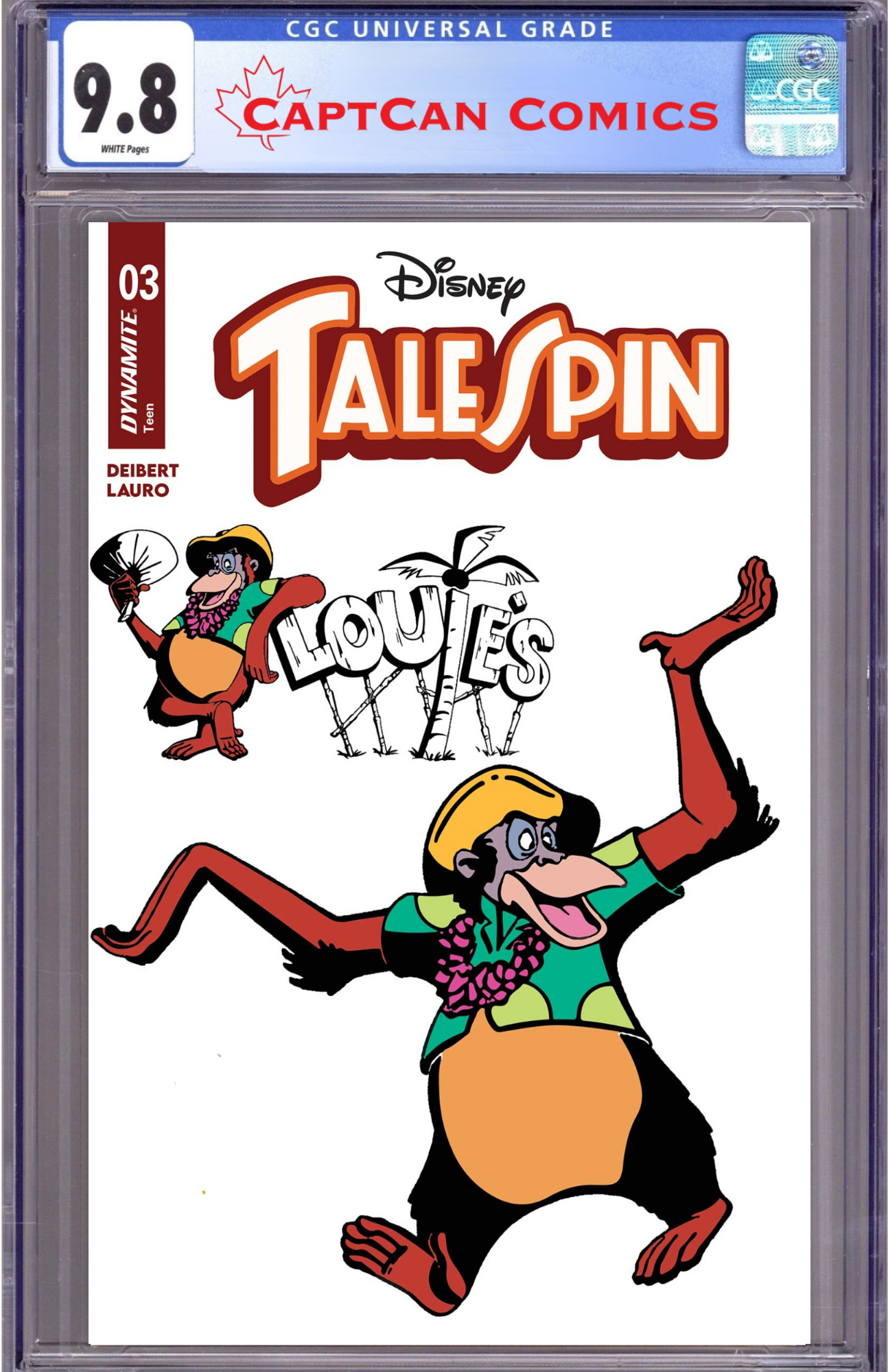 TALESPIN #3 CVR D CHARACTER DESIGN ART VAR